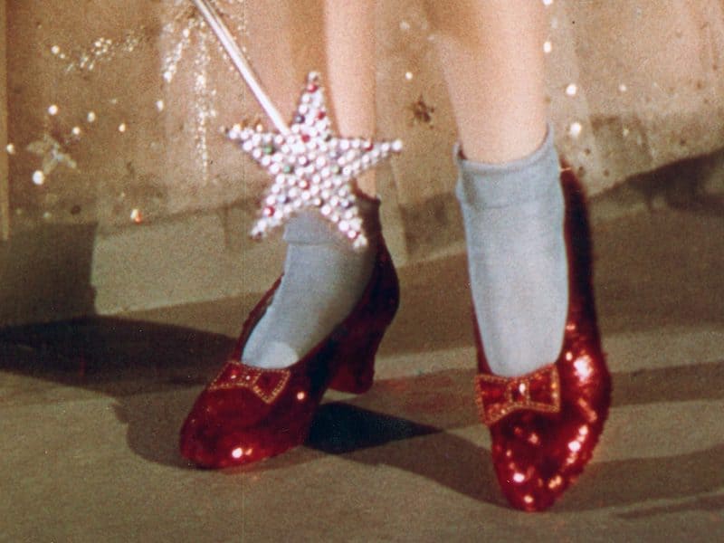 cop out endings Wizard Of Oz Ruby Slippers