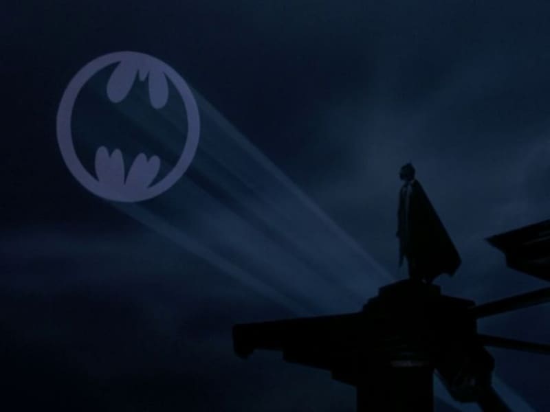 Batman Tim Burton Signal