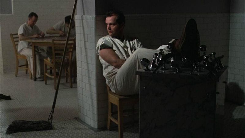 Jack Nicholson In One Flew Over The Cuckoos Nest