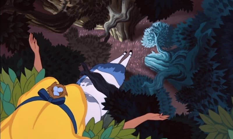 Best Shots in Disney Animation Alice in Wonderland