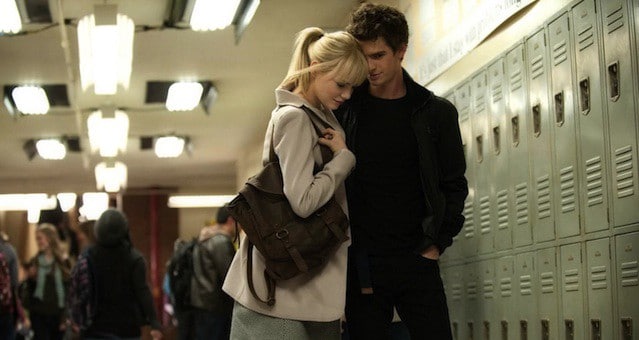Peter Parker and Gwen Stacy in The Amazing Spider-Man