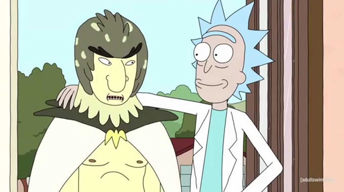 Rick and Morty Bird Person