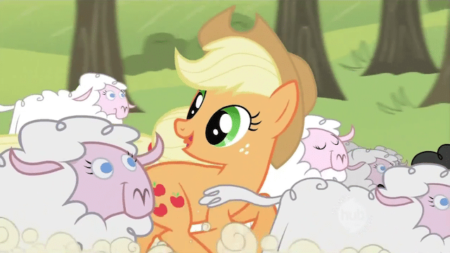 My Little Pony and Sheep