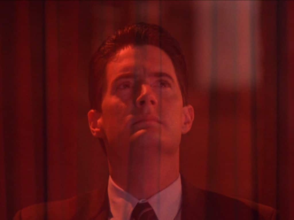 twin peaks season two pushing of the killer reveal