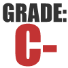 Grade: C-