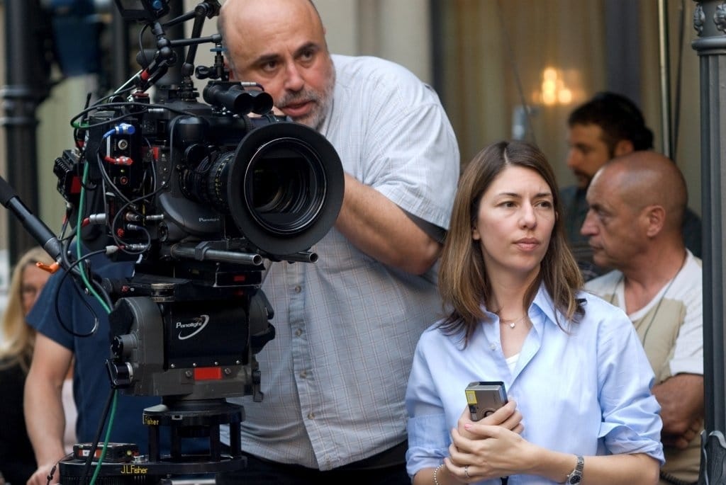 Sofia Coppola On Set