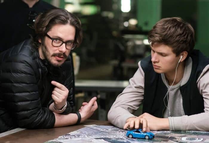 Edgar Wright On Set Baby Driver