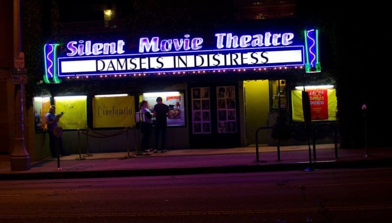 Px Cinefamily At Night