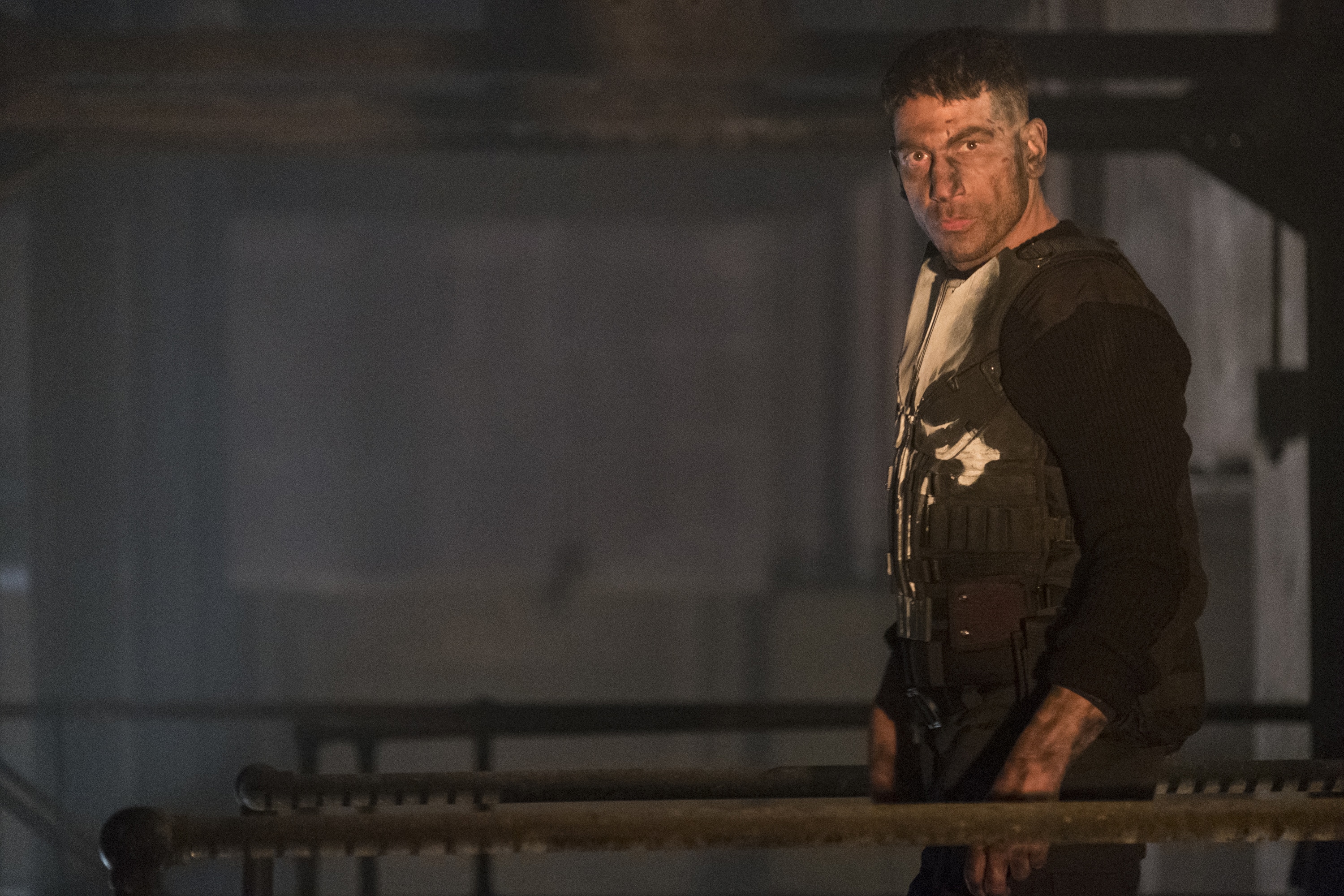 The Punisher Bernthal Stare