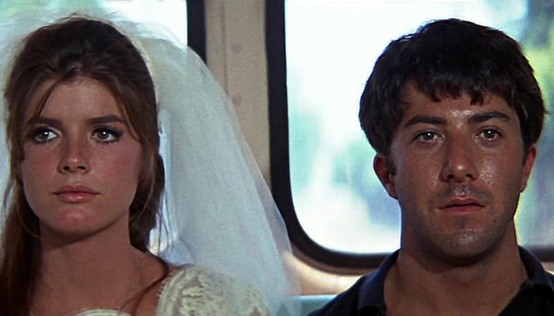 The Graduate Ending Shot Elaine And Benjamin On Bus