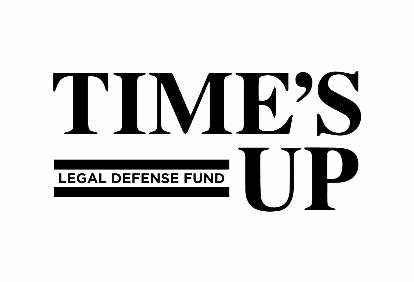 Times Up Legal Defense Fund Logo