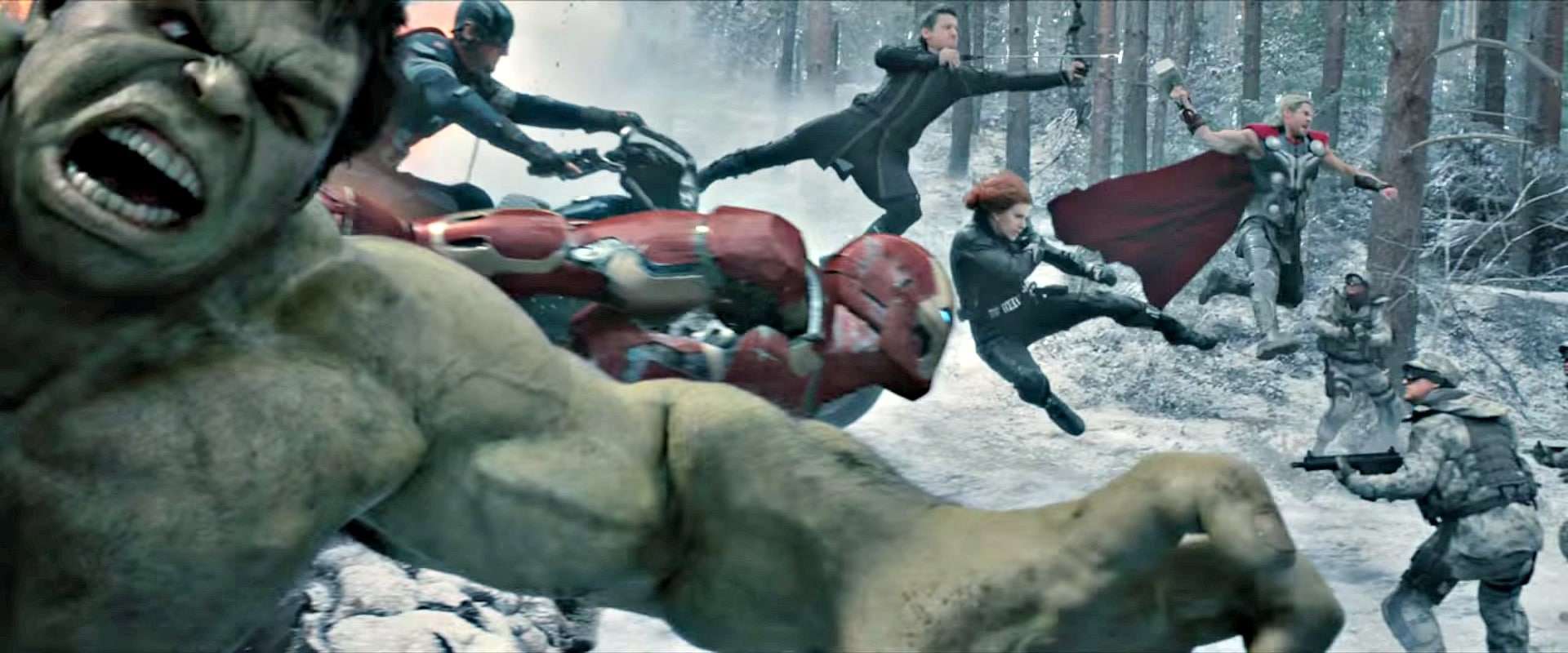Age Of Ultron Team Up