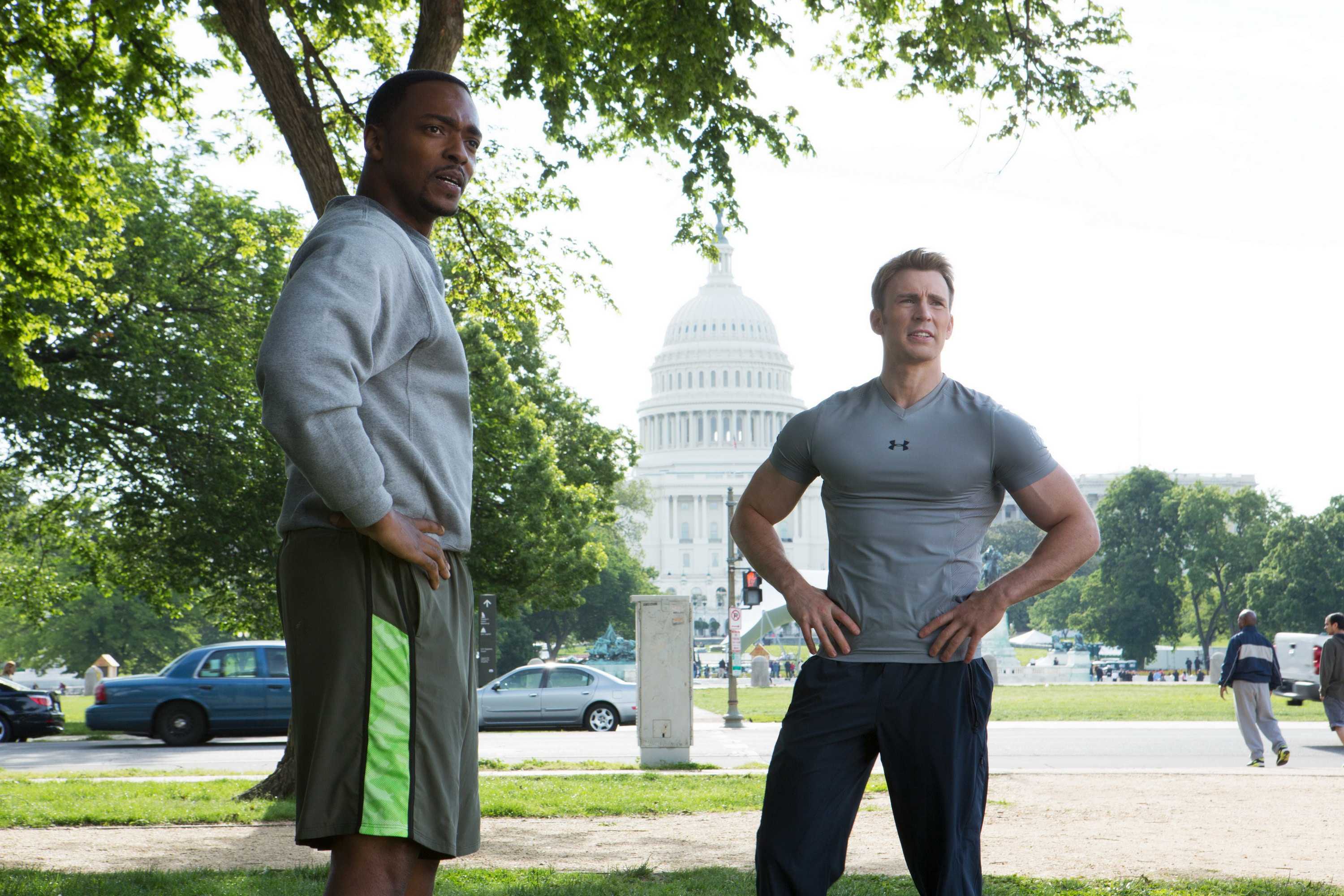 Captain America The Winter Soldier Sam And Steve