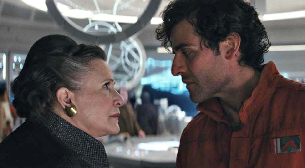 The Last Jedi Carrie Slaps Oscar