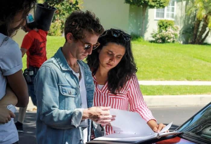Flower Movie Set Max Winkler Carolina Costa