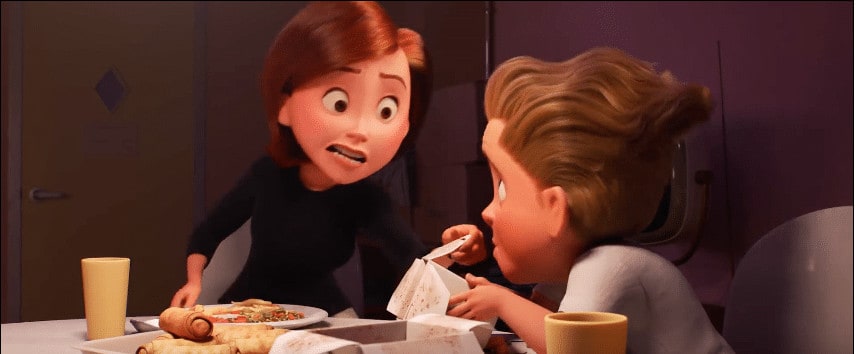 The Incredibles Still Have To Eat Your Vegetables