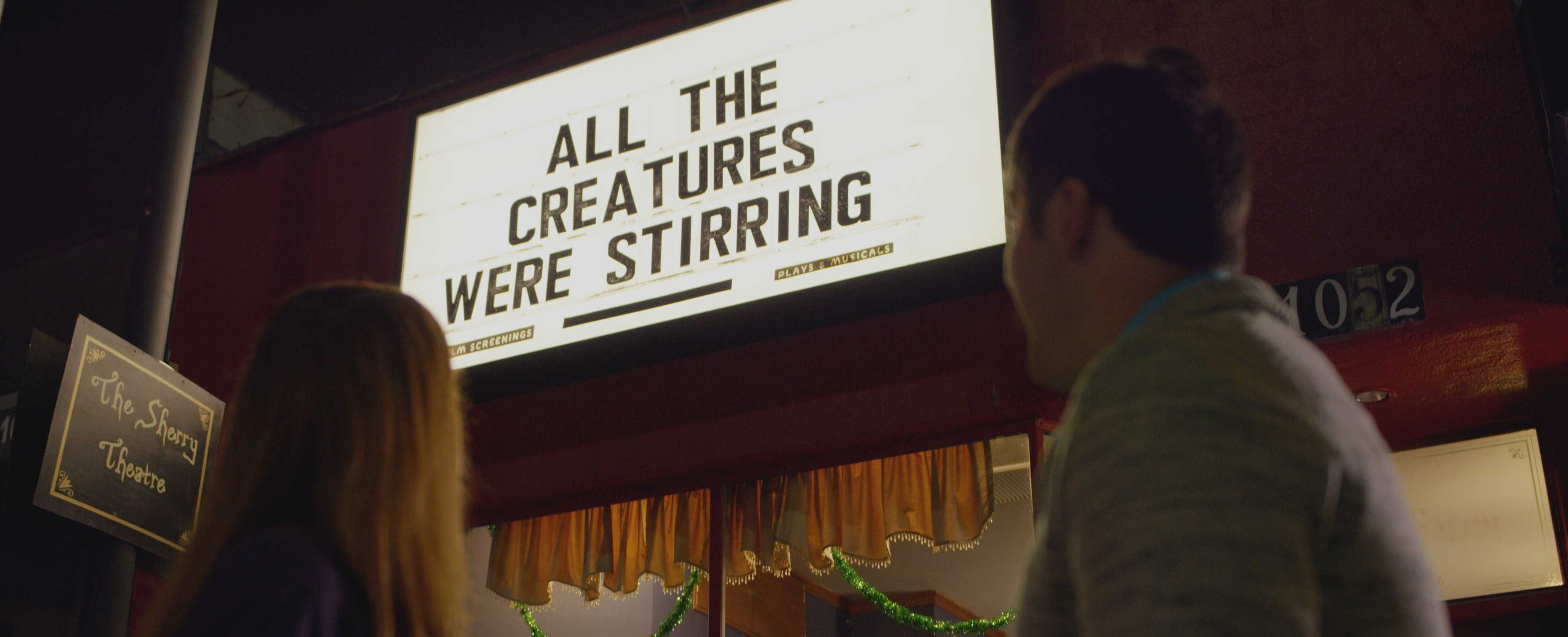 All The Creatures Were Stirring Sign