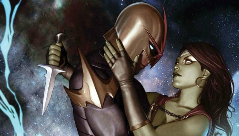 Nova And Gamora