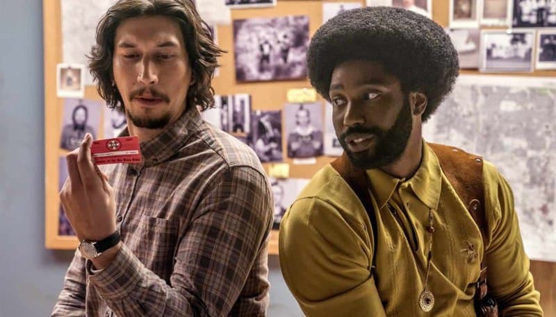 Blackkklansmen Adam Driver John David Washington
