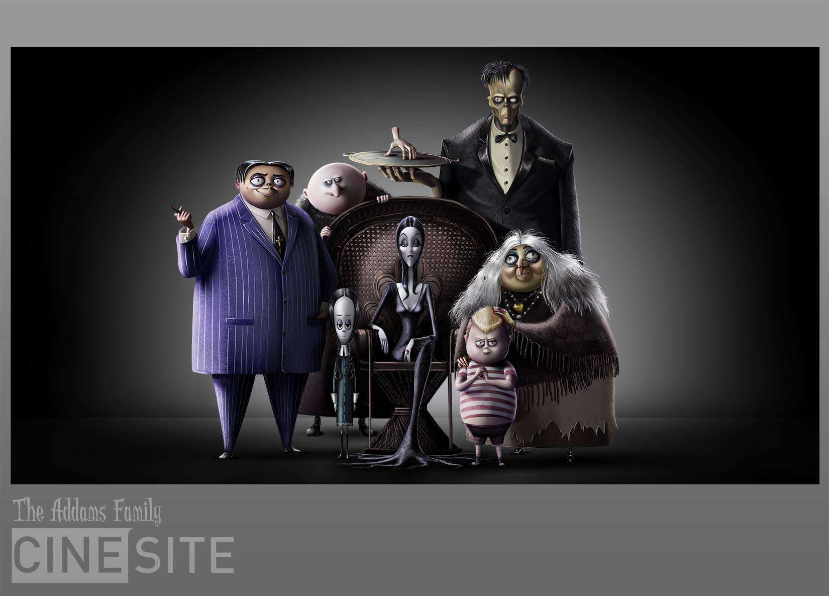 The Addams Family Cartoon