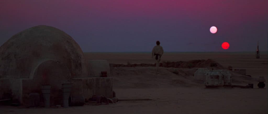Sunset A New Hope