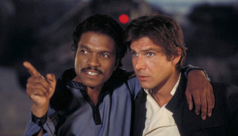 Billy Dee Williams Harrison Ford Star Wars