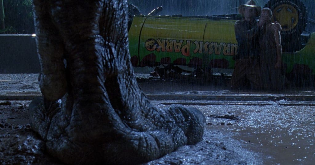Jurassic Park foot