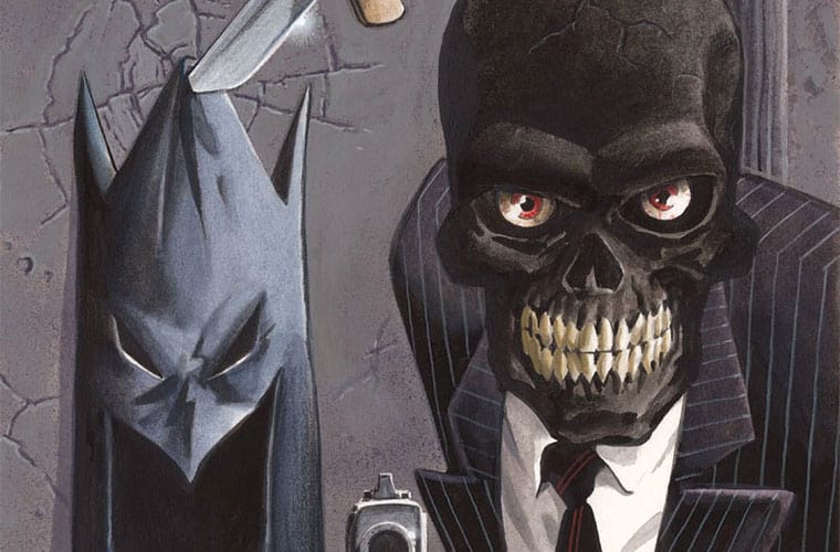 Black Mask Dc Comics Batman Cover