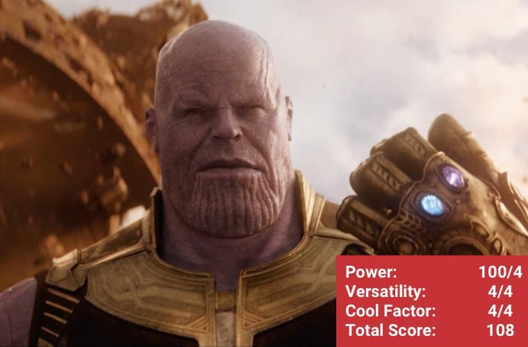 Movie Weapons Infinity Gauntlet