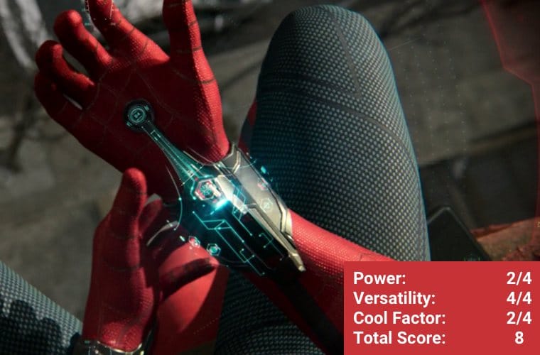 Movie Weapons Spiderman