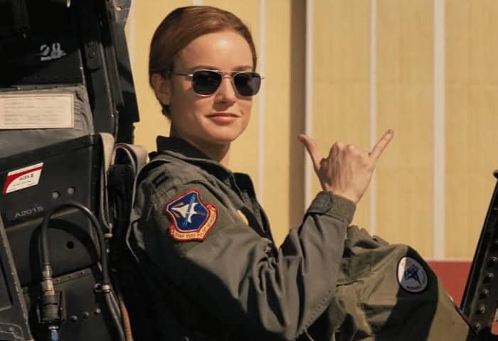 Captain Marvel Hang Loose