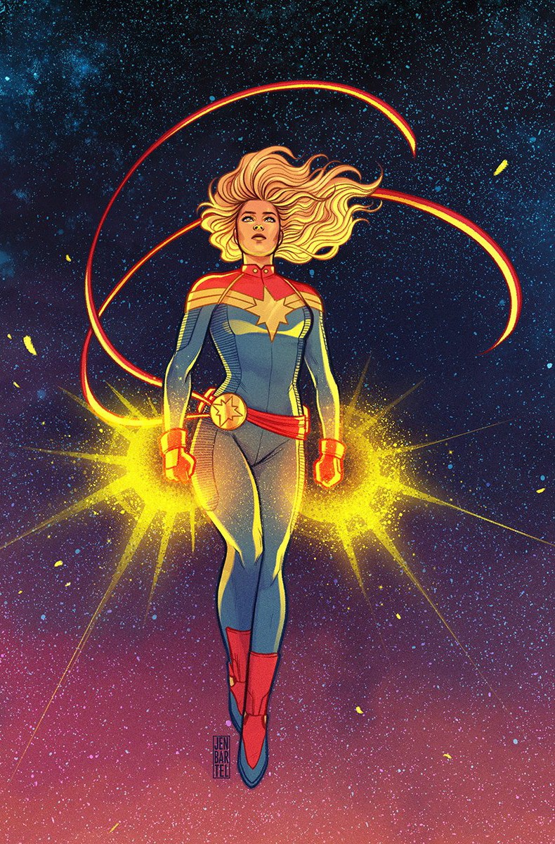 Carol Danvers Earth From Life Of Captain Marvel Vol Bartel Variant Cover