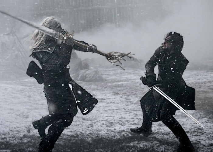 Jon Snow Vs White Walker