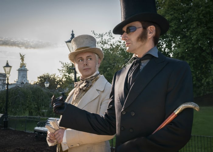 Good Omens Tennant and Sheen