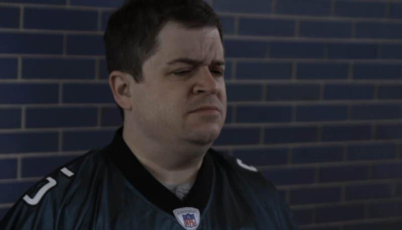 Patton Oswalt stars in the dark football drama Big Fan.