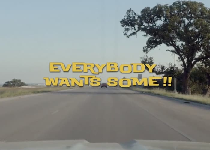 Everybody Wants Some!! Title Card