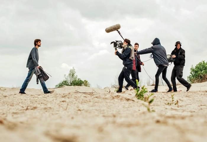 Production Crew Walking