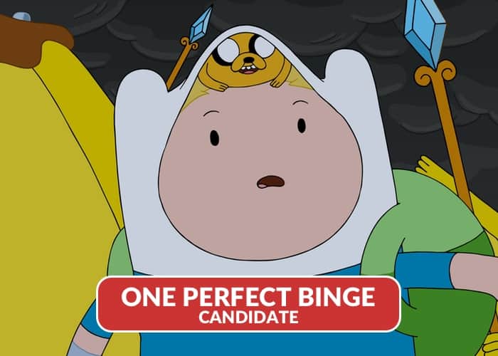 Binge Header Adventure Time