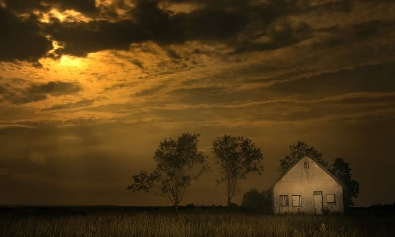 Spooky Ranch Sunset