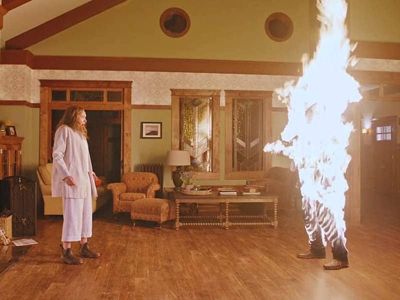 Hereditary screenplay Dude Burning