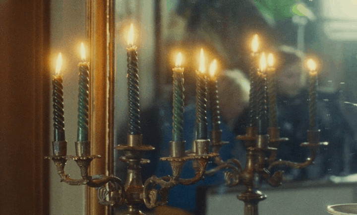 Irma Vep Candelabra Mirror