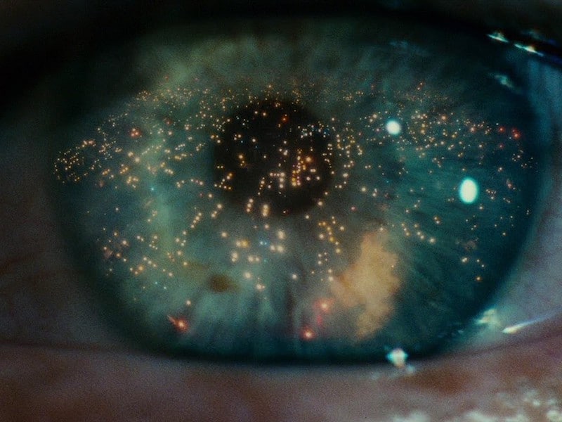 Blade Runner Eye and camera aperture