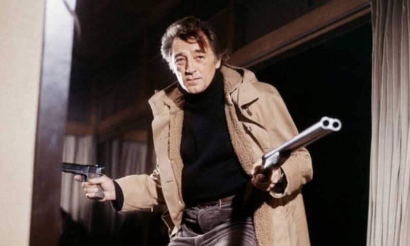 Robert Mitchum in The Yakuza
