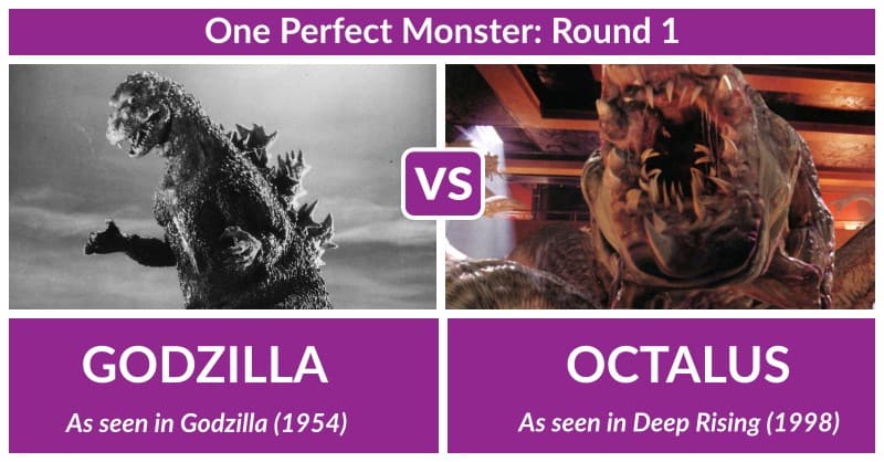 Monster Bracket Round Godzilla Vs Octalus