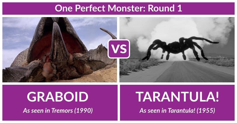 Monster Bracket Round Graboid Vs Tarantula