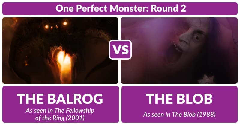 One Perfect Monster Round Balrog Vs Blob