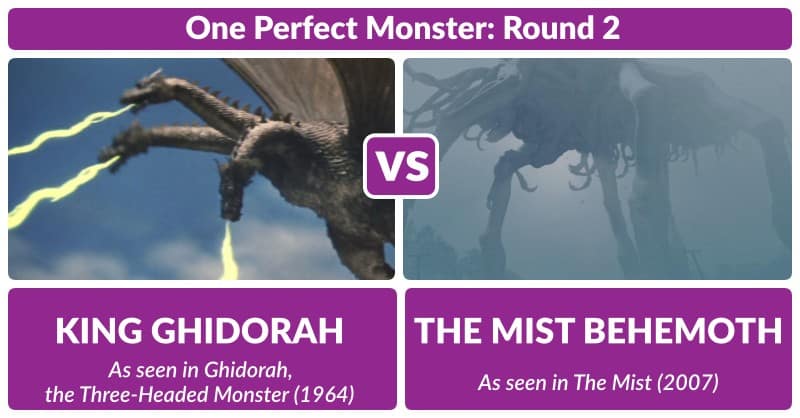 One Perfect Monster Round Ghidorah Vs Behemoth
