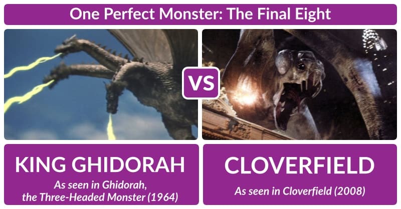 One Perfect Monster Round Ghidorah Vs Cloverfield