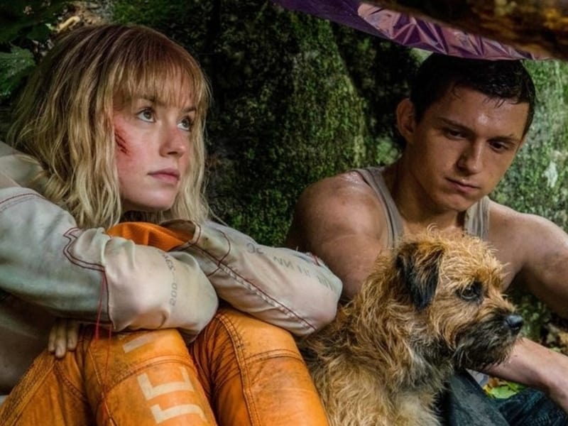 A wet dog in Chaos Walking