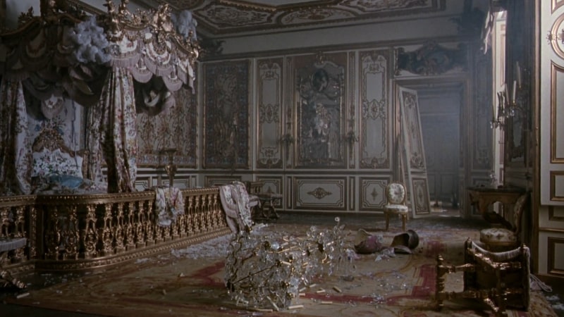 Marie Antoinette Room Trashed